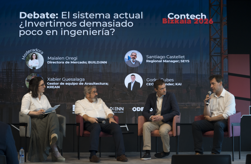 Nueva portada 6 Contech Bizkaia 2026 concluye que los datos y la IA son la próxima gran infraestructura de la construcción