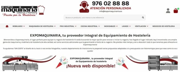 Expomaquinaria Lanza Nueva Web para Reforzar Liderazgo en Hostelería tras 17 Años en el Sector 1 Silvia Pastor