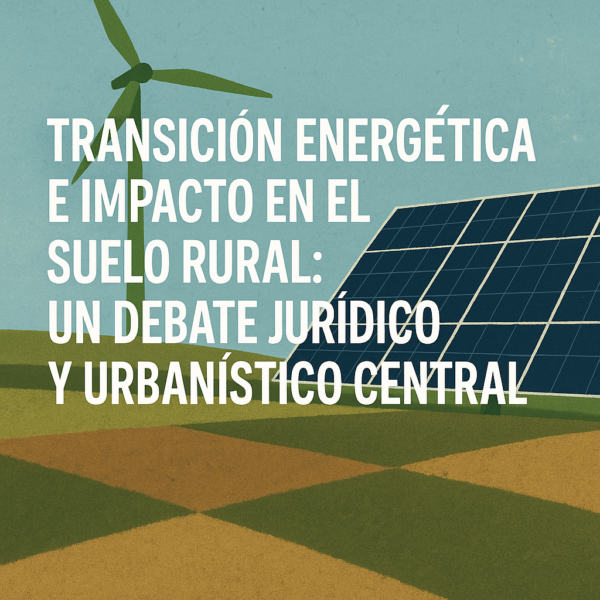 Transición energética e impacto en el suelo rural: un debate jurídico y urbanístico central